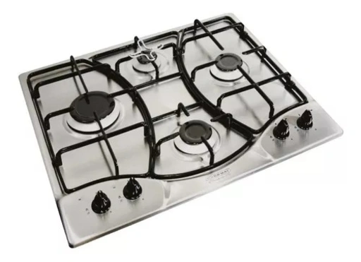 Anafe Ormay a gas Tecno Acero 4 Hornallas