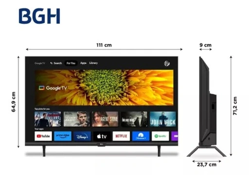 Tv 50" BGH Smart Google