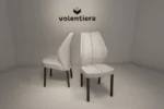 Silla Volentiera Luxor pata enfundada