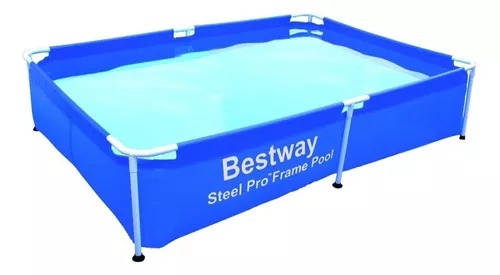 Pileta Bestway 1.50 X 1.10 X 42cm 690Lt Estructura Rectangular