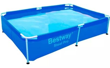 Pileta Bestway 2.28 X 1.59 X 42Cm 1500Lt Estructura Rectangular