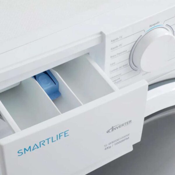 Lavarropas frontal Smart Life 6 kg 1000 RPM Inverter