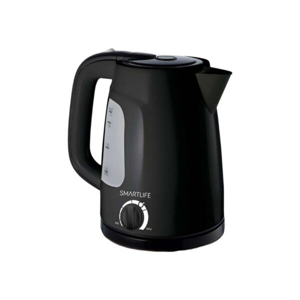 Jarra eléctrica Smart Life BCA 7 negra con regulador