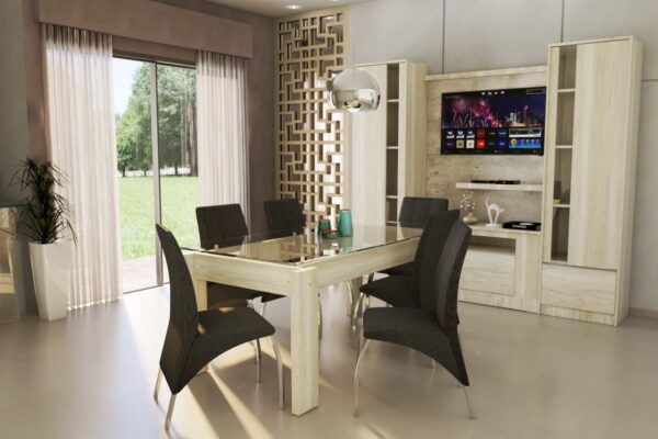 Mesa Vitro 1,80 x 0,90 Helsinsky / Terrarum