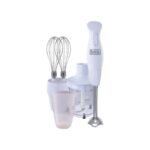 Minipimer Black & Decker 500W Blanco 3en1 De Inmersión