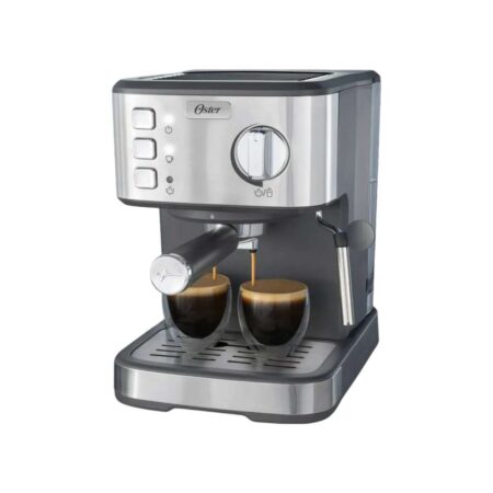 Cafetera Oster Espresso 15 Bares Acero Apta Capsulas