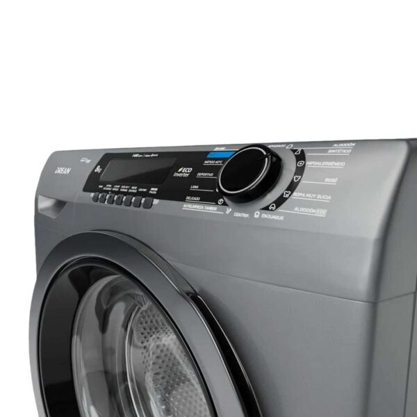 Lavarropas Drean 8 kg 1400 RPM Gris Next 8.14 PG Eco