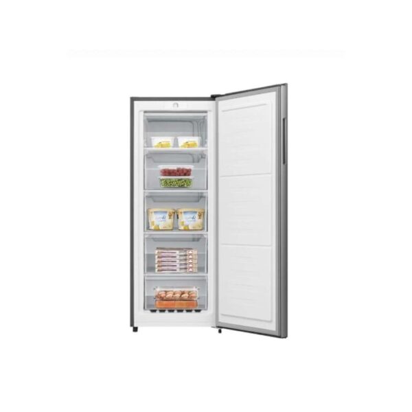 Freezer Hisense Vertical 166 Lts Plata