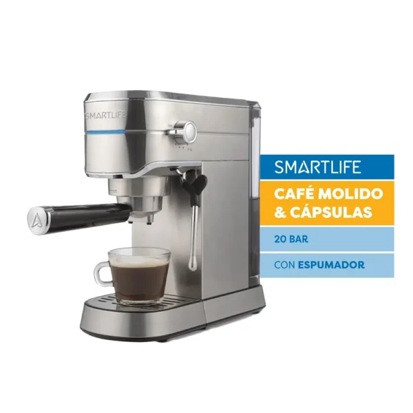 Cafetera Smartlife Espresso 20 Bares