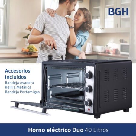 Horno Electrico Bgh 40 Lts 1500W