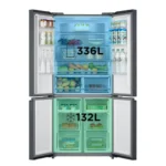 Heladera Midea Inox 470 Lts No Frost T - Type