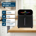 Freidora De Aire Philco 6 Lts Digital