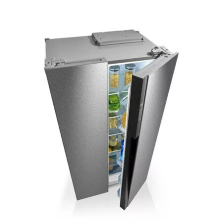 Heladera Midea Inox 521 Lts Side By Side No Frost