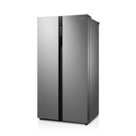 Heladera Midea Inox 521 Lts Side By Side No Frost