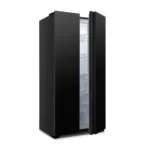 Heladera Hisense Negra 468 Lts Side By Side