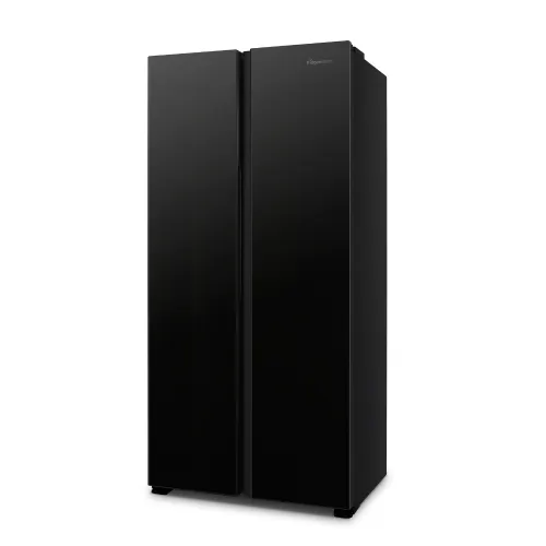Heladera Hisense Negra 468 Lts Side By Side
