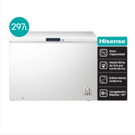 Freezer Hisense Horizontal 297 Lts