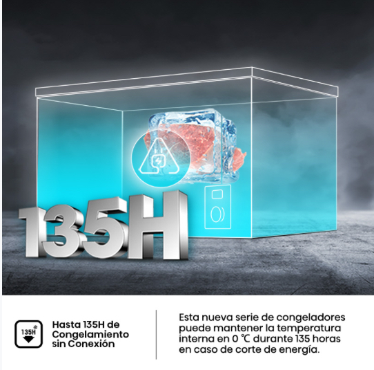 Freezer Hisense Horizontal 297 Lts