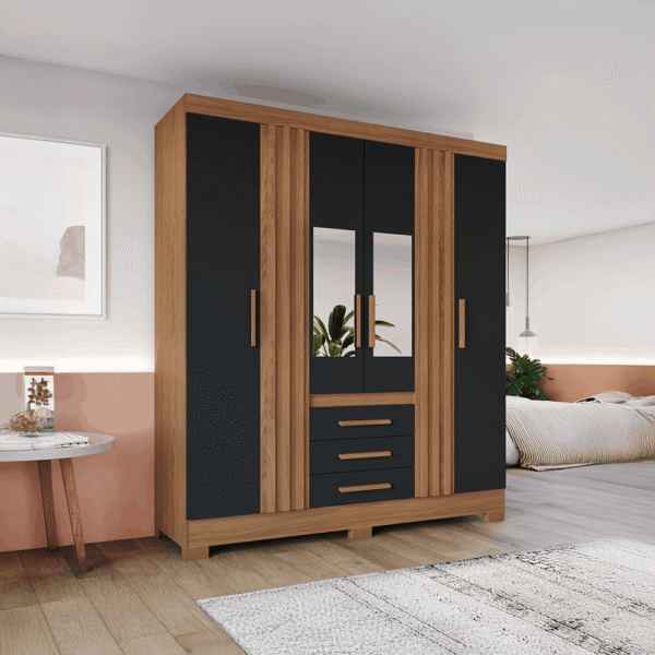 Placard 3 puertas / 3 cajones