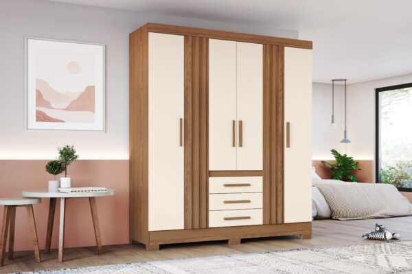 Placard 3 puertas / 3 cajones