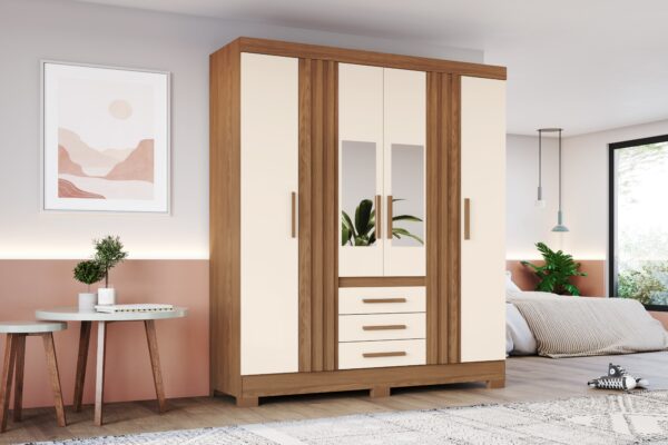 Placard 3 puertas / 3 cajones