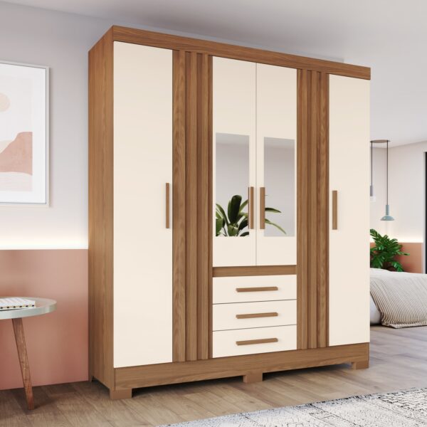 Placard 3 puertas / 3 cajones