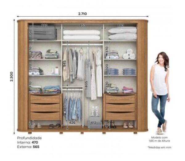 Placard 2 puertas