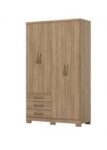 Placard 4 puertas / 3 cajones