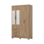 Placard 4 puertas / 3 cajones