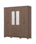 Placard 6 puertas / 3 cajones