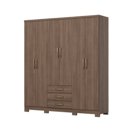 Placard 6 puertas / 3 cajones