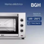 Horno Electrico Bgh 60 Lts