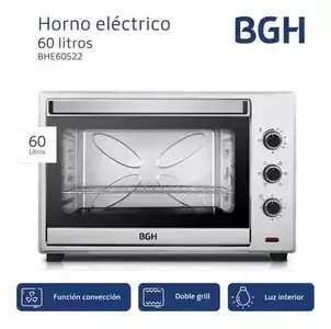 Horno Electrico Bgh 60 Lts