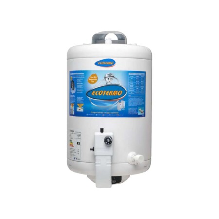 Termotanque Ecotermo 53 Litros con Superior a Gas Envasado de Alta Recuperación