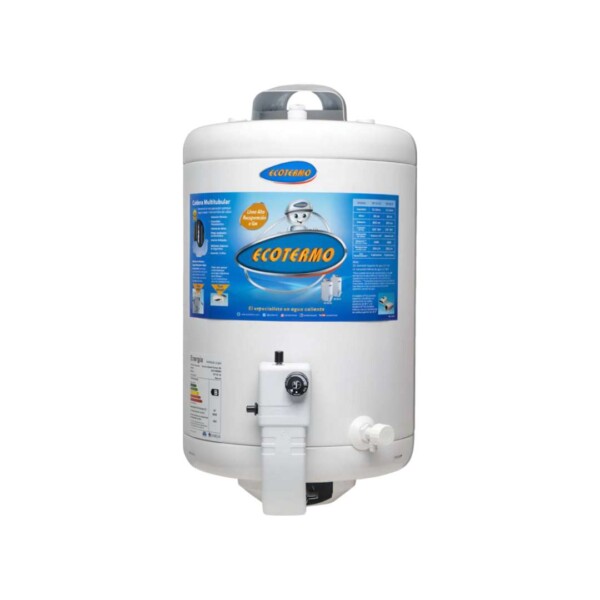 Termotanque Ecotermo 53 Litros con Superior a Gas Envasado de Alta Recuperación