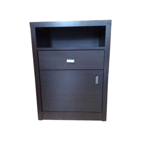 Mesa de luz con cajón y puerta