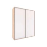Placard con 2 puertas corredizas, modelo Reflex.