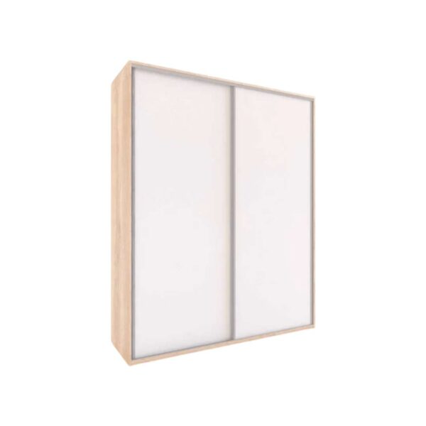 Placard con 2 puertas corredizas, modelo Reflex.