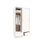 Placard con 2 puertas y 2 cajones