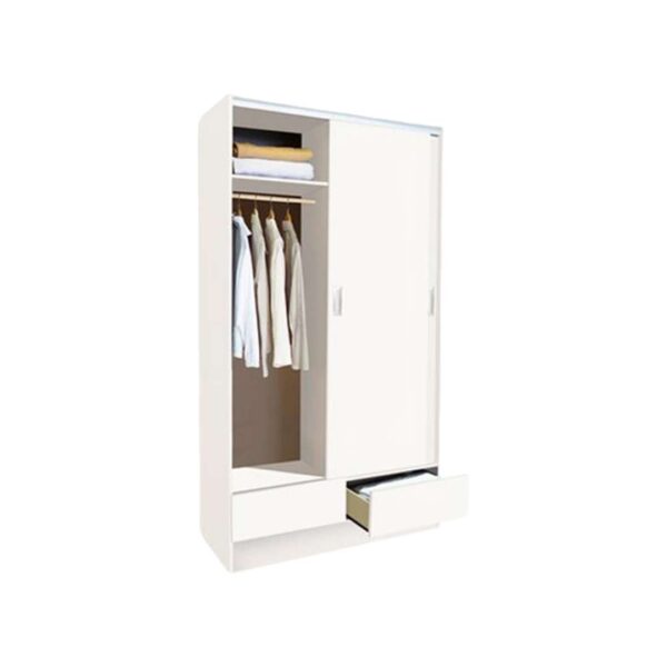 Placard con 2 puertas y 2 cajones