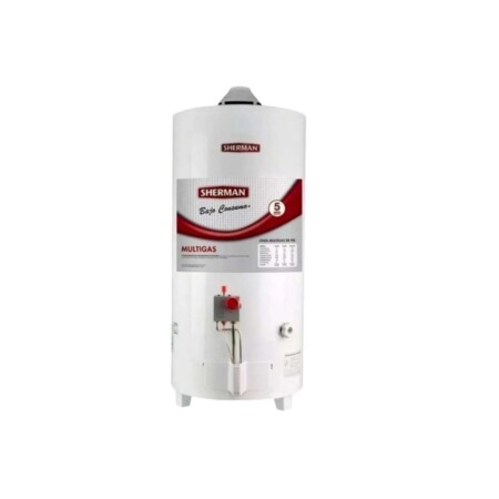 Termotanque Sherman 50 Lts C/Sup MG Pie