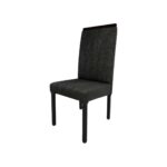 Silla de lino color gris