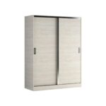Placard de 2 puertas corredizas en melamina