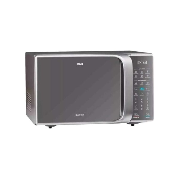 Microondas Bgh 23 Lts Digital Gris 700W Grill