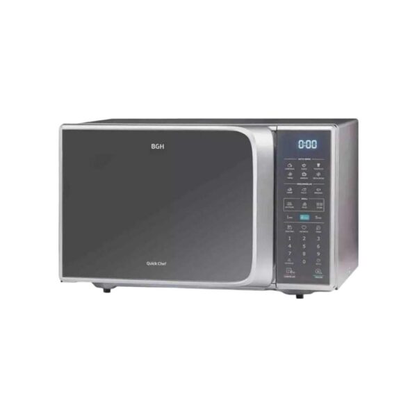 Microondas Bgh 23 Lts Digital Gris 700W Grill