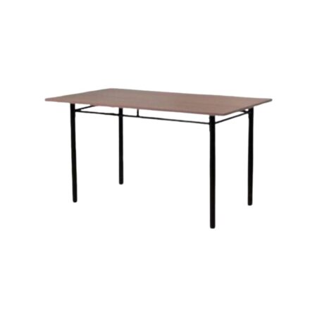 Mesa rectangular de caño y aglomerado laminado – 1,40 x 0,80