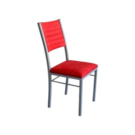 Silla con estructura de caño metálico