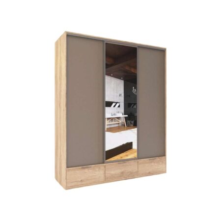 Placard con 3 puertas.