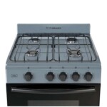 Cocina Ormay Vita Gris con Rejillas de Fundición