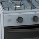Cocina Ormay Vita Gris con Rejillas de Fundición